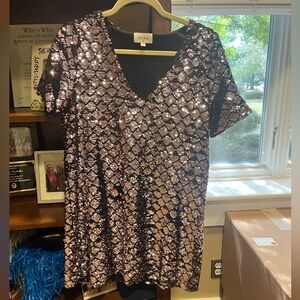 Aura Sequin Dress- New with Tags.